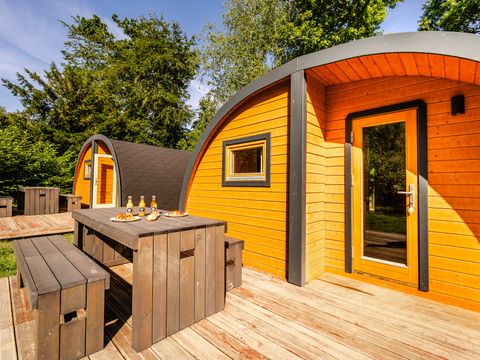 HÉBERGEMENT INSOLITE 4 personnes - Pod double - 30m² - 2 chambres 4pers