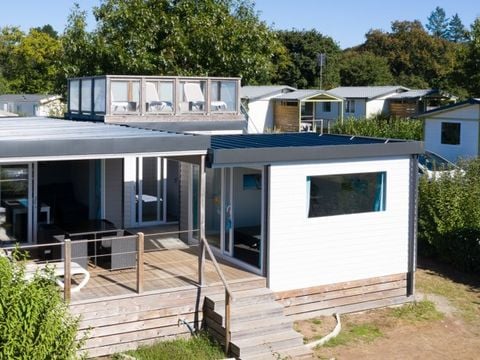 Mobilhome 4 personnes - Premium - 2 chambres - 2 sdb - SPA