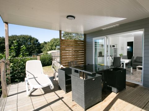 Mobilhome 4 personnes - Premium - 2 chambres - 2 sdb - SPA