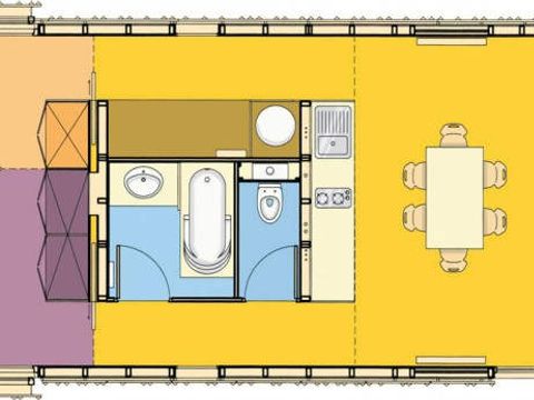 CHALET 6 personnes - COTTAGE avec sanitaires