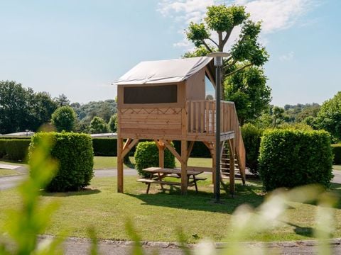 HÉBERGEMENT INSOLITE 2 personnes - Tente Nature sur pilotis Standard 7.2 m² - sans sanitaire