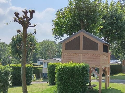Hébergement 2 personnes - Tente Nature sur pilotis Standard 7.2 m² - sans sanitaire