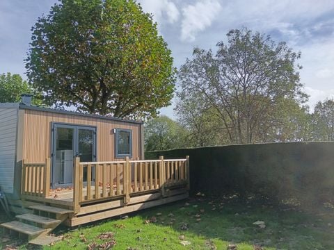 MOBILHOME 2 personnes - Confort 17.8m² - 1 chambre + terrasse