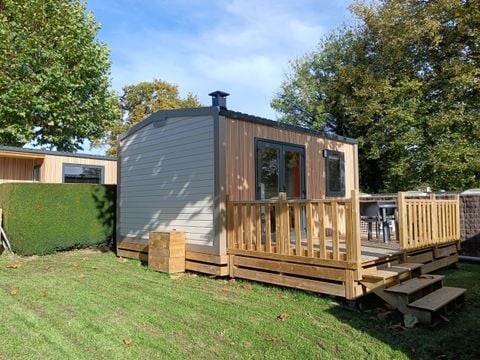 MOBILHOME 2 personnes - Confort 17.8m² - 1 chambre + terrasse