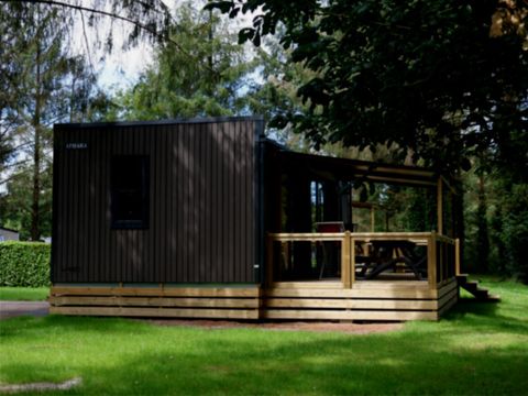 Mobilhome 5 personnes - Hébergement Coté jardin - 2 chambres