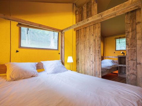 Tente en toile et en bois 5 personnes - LODGE SAFARI XL