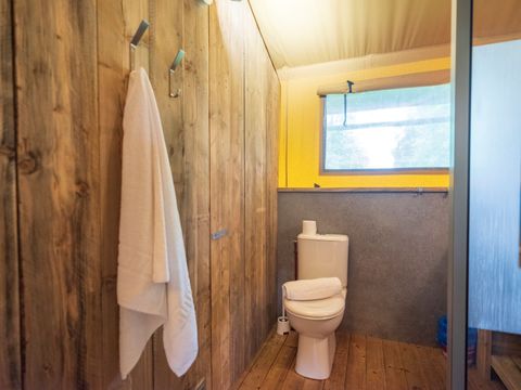 Tente en toile et en bois 5 personnes - LODGE SAFARI XL