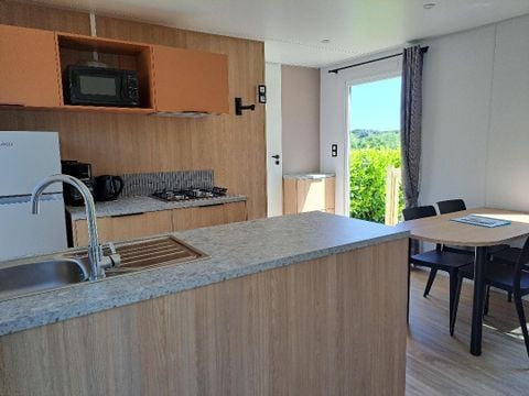 MOBILHOME 4 personnes -  CONFORT VUE MER 2 chambres/ Terrasse