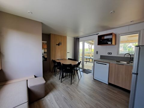 MOBILHOME 6 personnes - CONFORT 3 chambres /Terrasse