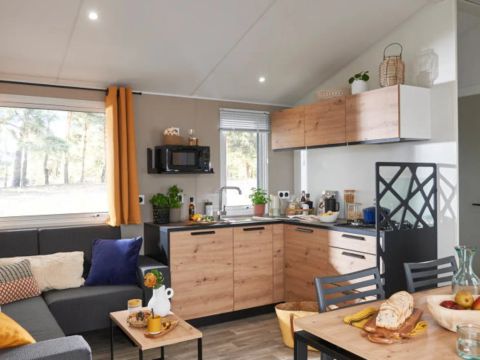 Mobilhome 6 personnes - PREMIUM - 3 chambres - Jacuzzi