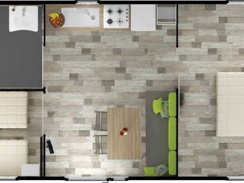 MOBILHOME 4 personnes - Cosy  2ch PMR