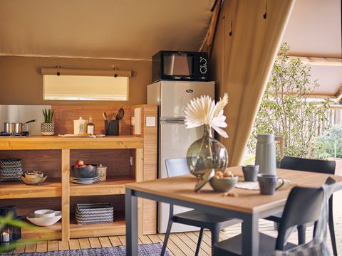 Lodge 5 personnes - Lodge Confort 2chambres sans sanitaires