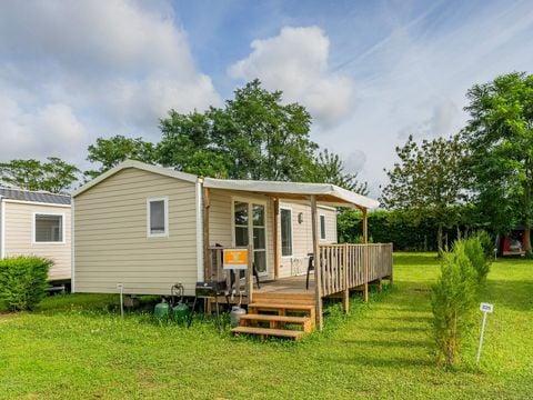 MOBILHOME 4 personnes - Comfort | 2 Ch. | 4 Pers. | Terrasse surélevée | Clim.