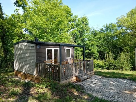 MOBILHOME 2 personnes - Mobil-Home Standard 22m² - 1 chambre + terrasse semi-couverte 12m² -