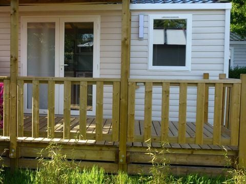 MOBILHOME 2 personnes - CAHITA 17m² - 1 chambre + terrasse couverte