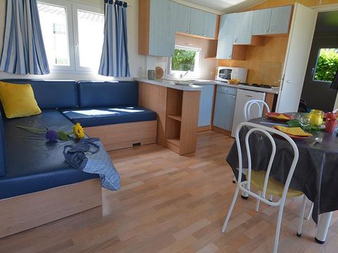 MOBILHOME 4 personnes - Mobilhome FLORES 31m² - 2 chambres  + terrasse