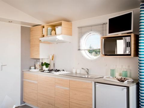 MOBILHOME 4 personnes - SAMOA 29m² - 2 chambres - Terrasse semi couverte