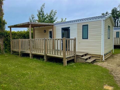 MOBILHOME 4 personnes - IBIZA 27m² - 2 chambres - Terrasse couverte