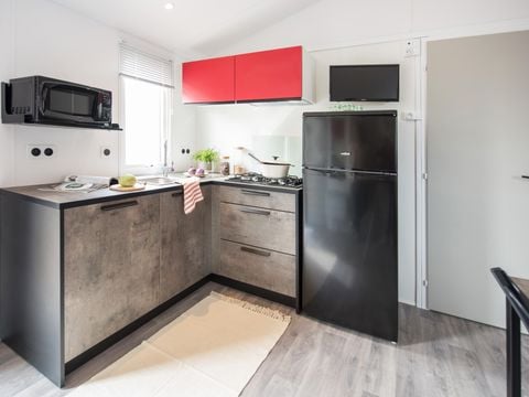 MOBILHOME 4 personnes - IBIZA 27m² - 2 chambres - Terrasse couverte