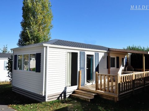 MOBILHOME 4 personnes - MALDIVES 34 m² - 2 chambres - Terrasse couverte