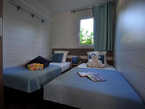 MOBILHOME 4 personnes - MALDIVES 34 m² - 2 chambres - Terrasse couverte