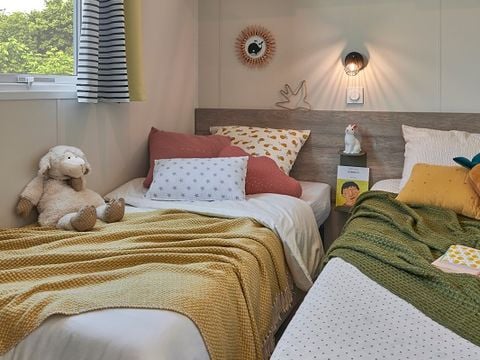 MOBILHOME 6 personnes - "BAHIA MODULO Confort +" - 27m² - 4/6 personnes - 2 chambres - Terrasse couverte