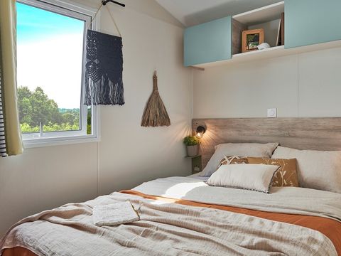 Mobilhome 4/6 personnes - "BAHIA - MODULO Confort +" - 27m² - 2 chambres - Terrasse couverte