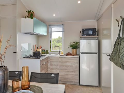 Mobilhome 4/6 personnes - "BAHIA - MODULO Confort +" - 27m² - 2 chambres - Terrasse couverte