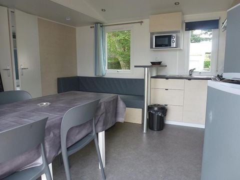 MOBILHOME 6 personnes - BAHAMAS CONFORT 34m² - 3 chambres - Terrasse couverte - Lave vaisselle