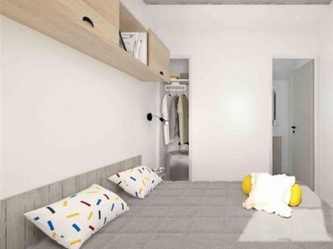 MOBILHOME 6 personnes - PREMIUM 36m² - 3 chambres - 2 SDB - Terrasse Couverte