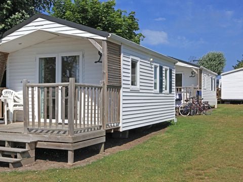 MOBILHOME 2 personnes - 1 chambre avec terrasse