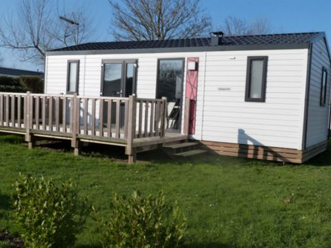 MOBILHOME 4 personnes - Confort 2 chambres avec terrasse