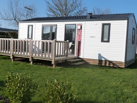 MOBILHOME 5 personnes - Confort 2 chambres avec terrasse