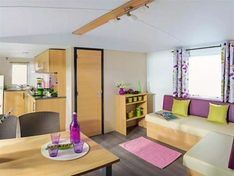 MOBILHOME 5 personnes - Mobil-Home 3 Pièces 5 Personnes + TV