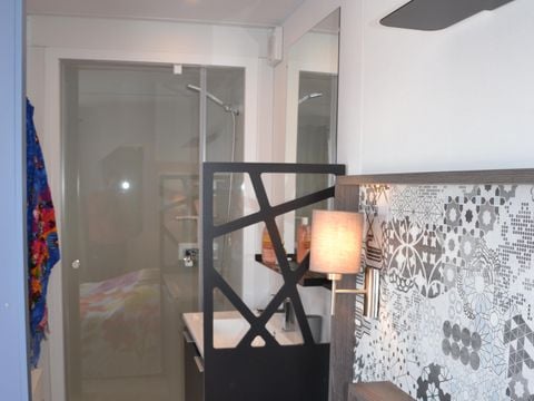 MOBILHOME 4 personnes - PRESTIGE VUE MER exceptionnelle !