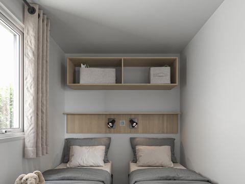 MOBILHOME 4 personnes - Grand Large PREMIUM 2 chambres  4 pers - Samedi