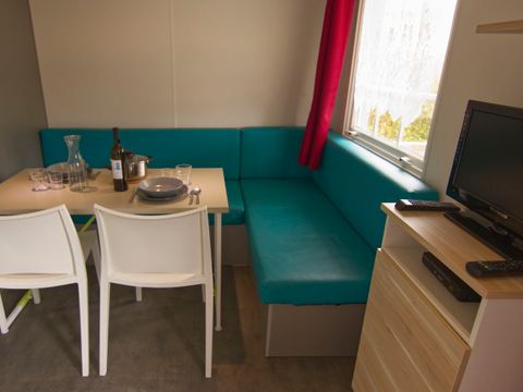 MOBILHOME 2 personnes - Confort 18m² - terrasse couverte