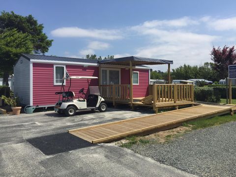 MOBILHOME 5 personnes - Premium 31m² - 2 chambres - terrasse couverte - PMR