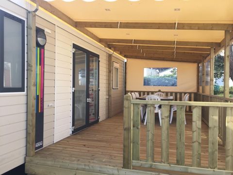 MOBILHOME 8 personnes - Confort Terrasse Couverte