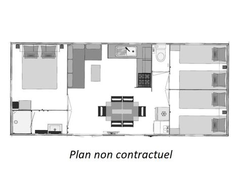 MOBILHOME 7 personnes - Florès