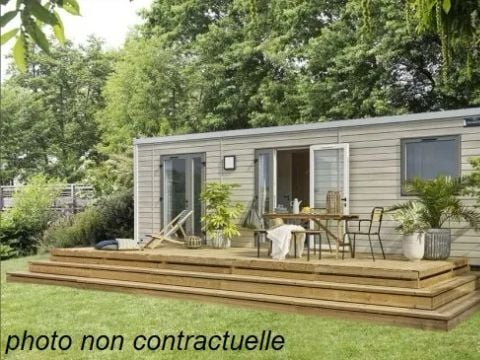MOBILHOME 6 personnes - Grand Large 34m² (3 chambres) + terrasse