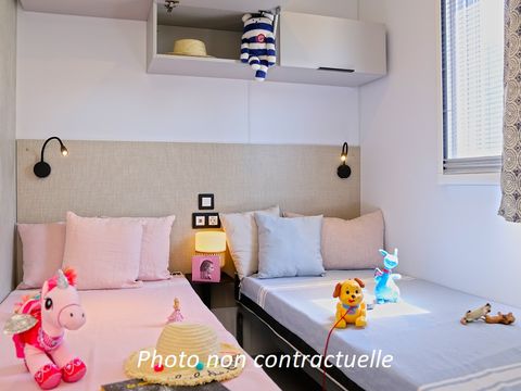 MOBILHOME 6 personnes - Grand Large 34m² (3 chambres) + terrasse