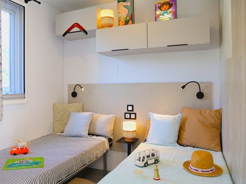 MOBILHOME 6 personnes - Grand Large 34m² (3 chambres) + terrasse