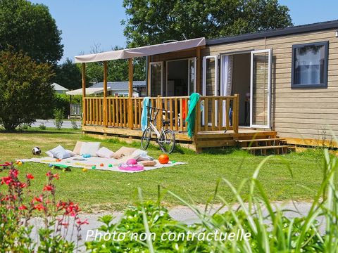 MOBILHOME 6 personnes - Grand Large 34m² (3 chambres) + terrasse