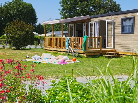 MOBILHOME 6 personnes - Grand Large 34m² (3 chambres) + terrasse