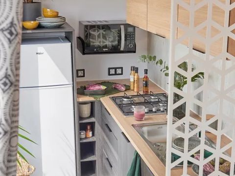 MOBILHOME 6 personnes - Grand Large 34m² (3 chambres) + terrasse