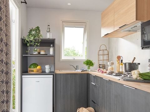 MOBILHOME 4 personnes - Grand Large 30m² (2 chambres) + terrasse