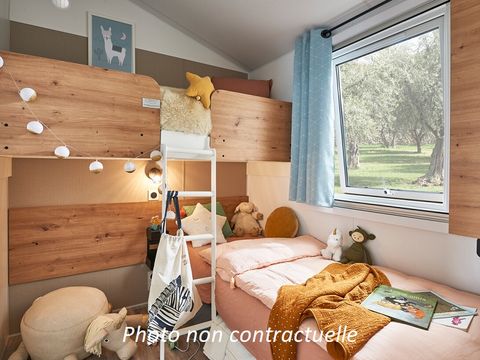 MOBILHOME 4 personnes - Grand Large 30 m² (2 chambres) + terrasse