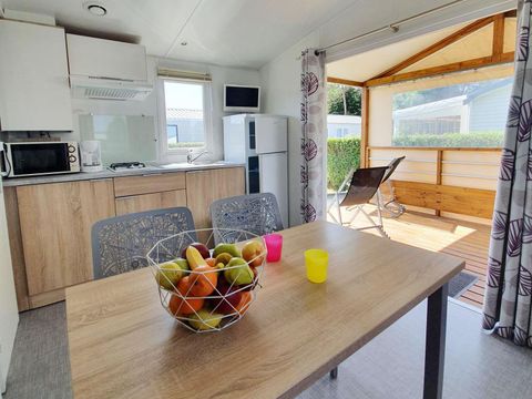 Mobilhome 3 personnes - Mobil home 1 chambre M