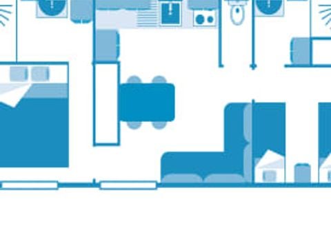 CHALET 4 personnes - Chalet Albatre 4p 2ch ****